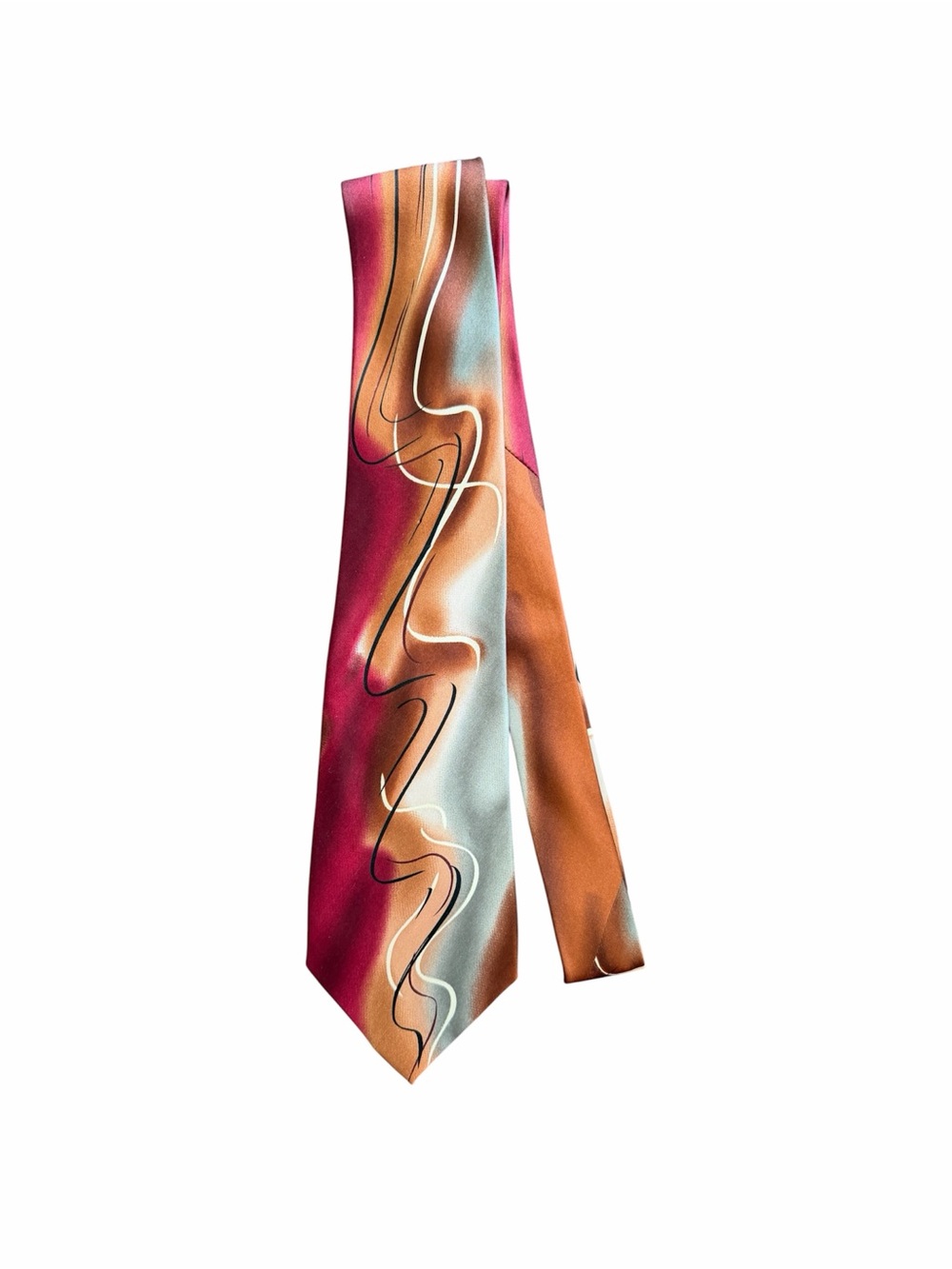 Jerry Garcia Limited Edition Silk Abstract Tie